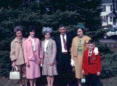 Alice Haydock Bennett; Ruth Bennett McDougal Dorrough; Ann Bennett; Frank, Florence, Fred Mike Conti